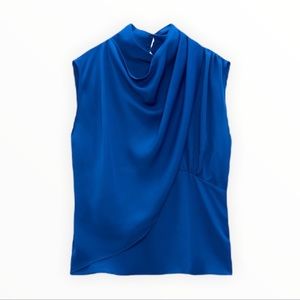 Flowy High Neck Zara Top!